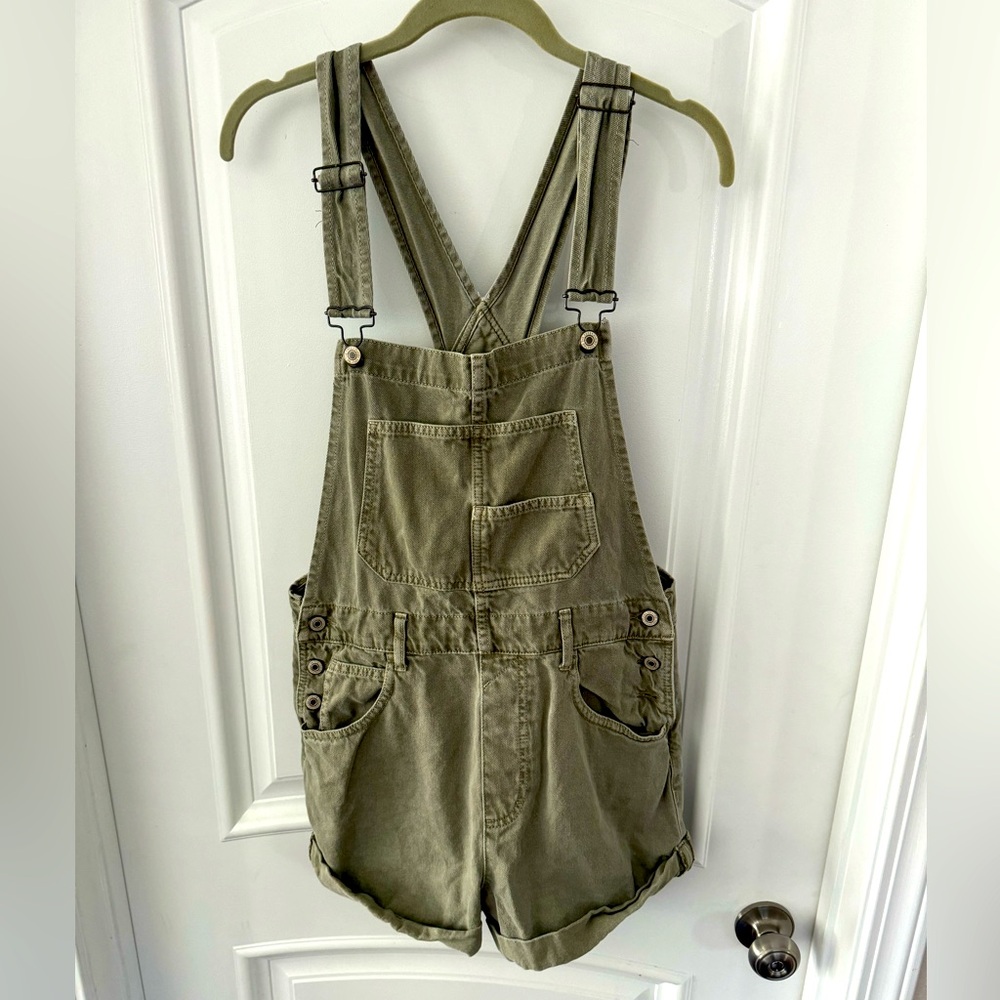 Free People Ziggy Overall Shorts